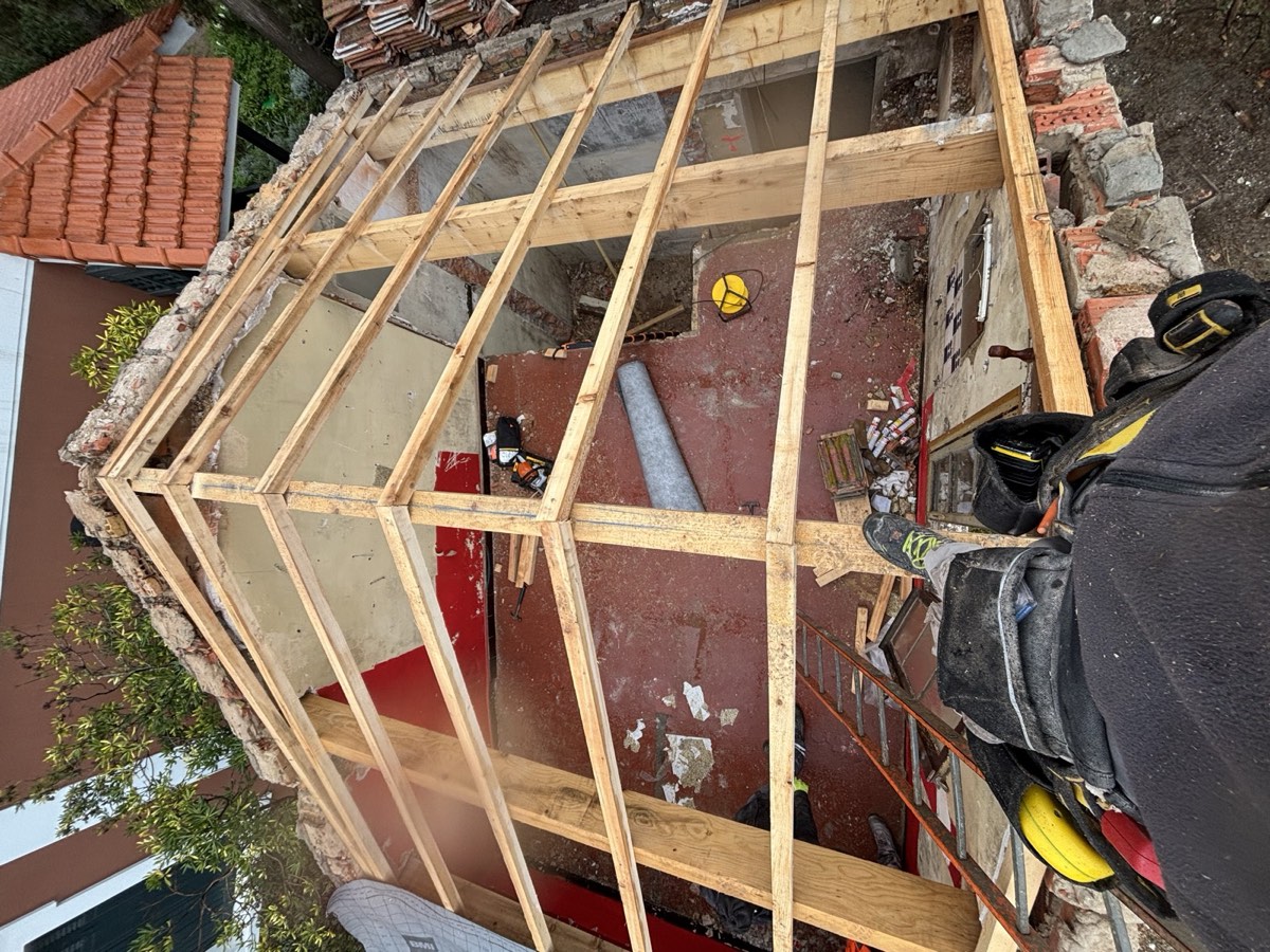Après - Rénovation complète de charpente